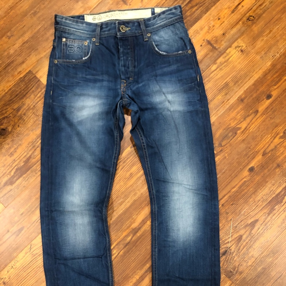 Mens Crosshatch Jeans